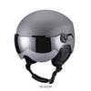 OnePiece Ski Helmet with Builtin Reflective Visor ImpactResistant PC Shell Expanded