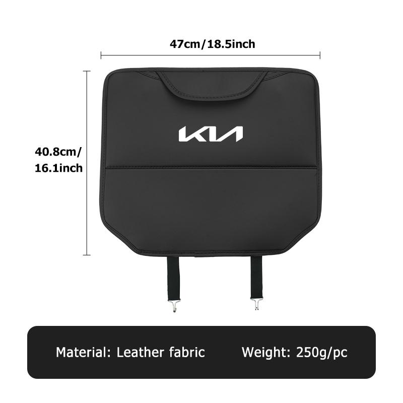 CASSX1 Car Seat Back Storage Rear Anti-Wear Backrest Anti-kick Pad For KIA Ceed Sportage Rio K5 K2 Optima Cerato Venga Sedona