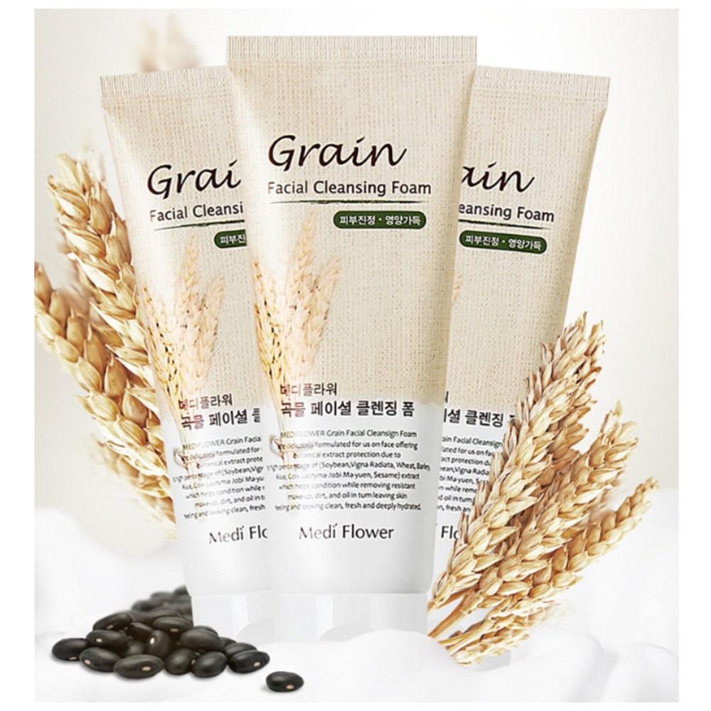 Mediflower Grain Facial Cleansing Foam, 150ml, 6 Pieces