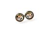Shiba Inu, Japanese Small Size Dog, Japanese Brushwood Dog - Earrings Your Photo Handmade, Own Photo, Jewelry from the Art.-Dog Brand