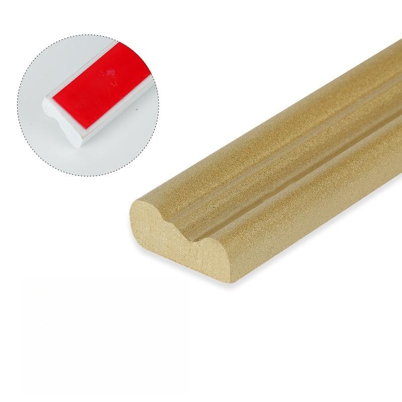 1PC 1m/39.37inch Decorative Line, Self-adhesive Skirting Decorative Strips, Tile Wall Stickers, Anti-collision Moulding Line