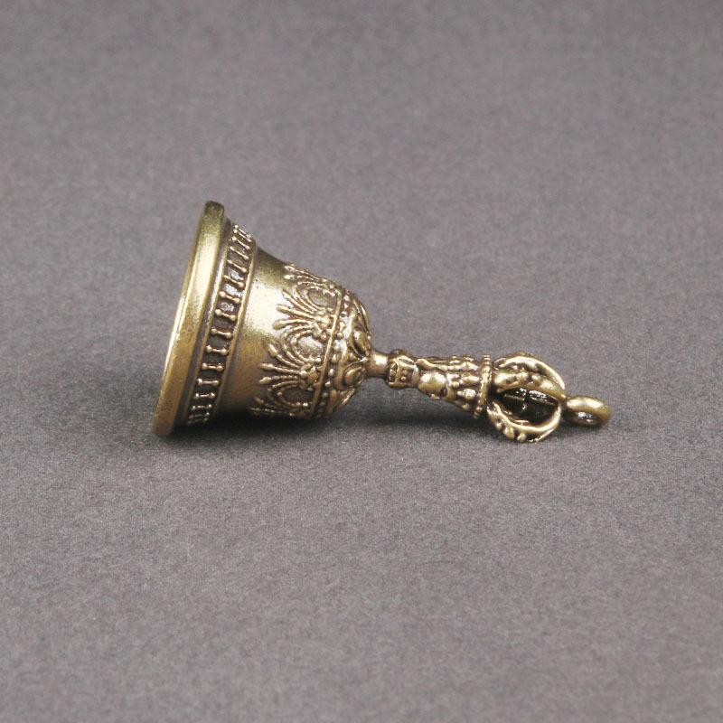 1Pc Brass Bronze Bell Handicraft Die-casting Drop Bell Christmas Home Decoration Creative Gift Accessories