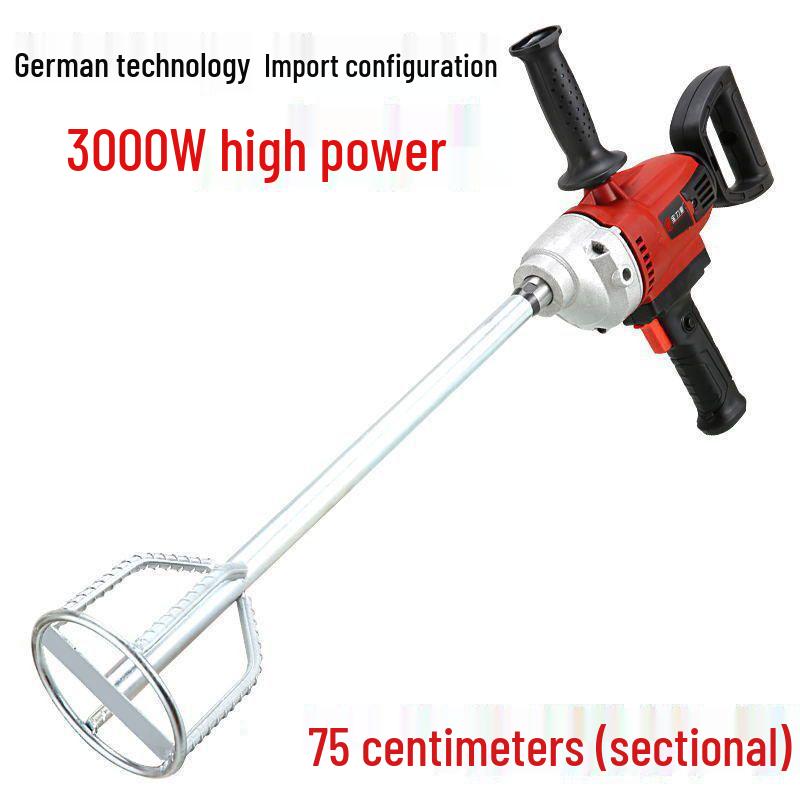 Multifunctional Industrial Mixer: Mortar, Cement, Paint, Putty & Water Drill