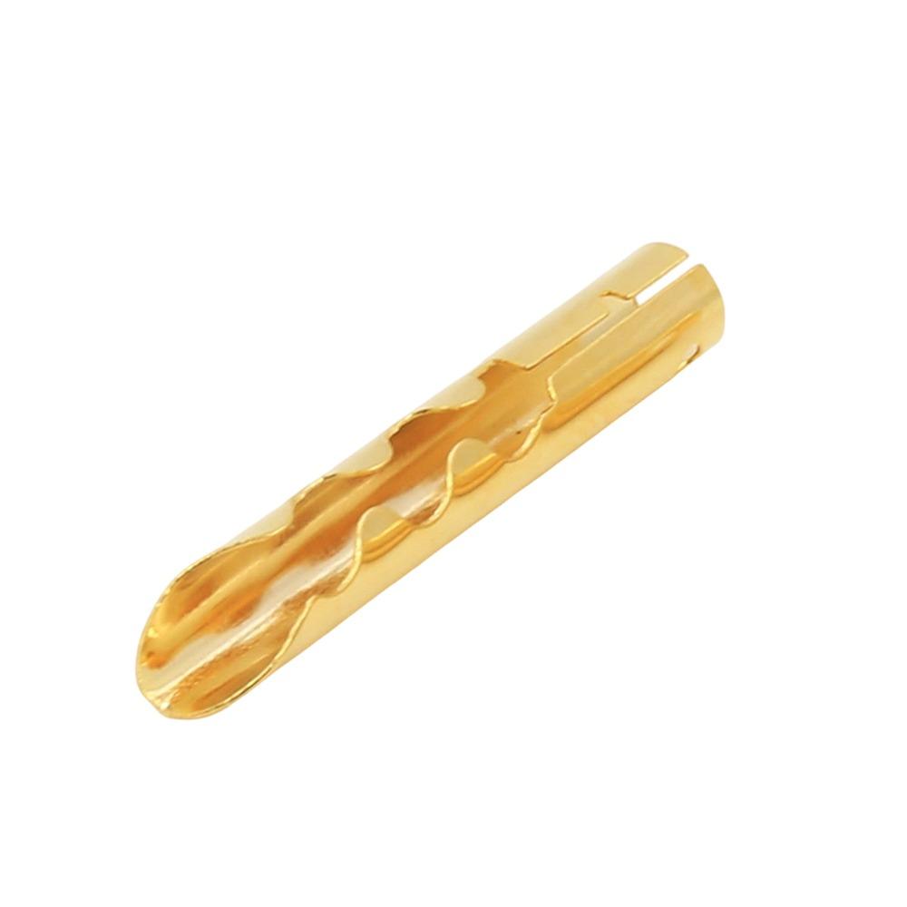 1Pcs Pure Copper Conductor BFA Z-Type Banana Plug Gold Silver Plated Terminal  Audio DIY Upgrade