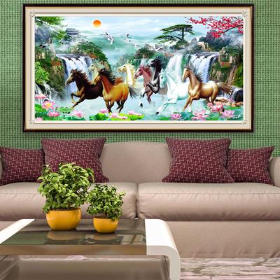 Full Round Diamond Embroidery Sale Natural Landscape Flower Diamond Mosaic Horse Diamond Painting Cross Stitch Home Decor