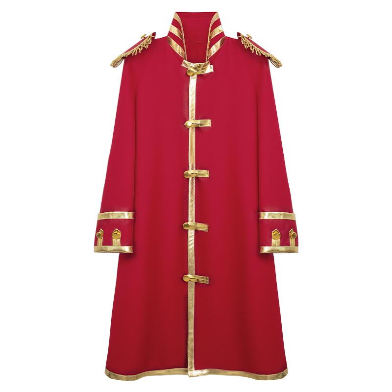 

Костюм для косплея Луффи из One Piece для фильма в реальной жизни, красный плащ, Хэллоуин, ролевые игры M