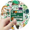 10/60 stuks   Cartoon Girl Scout stickers girl scout koekjes graffiti Stickers voor DIY Bagage Laptop Skateboard Motorfiets Fiets Sticker
