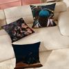 K-Khalid After The Sun Goes Down Pillow Case Suitable For Bedrooms Living Rooms Cars Home Decoration
