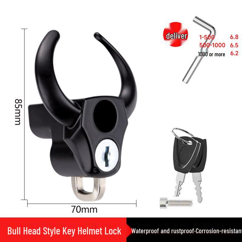 Κλειδαριά Κράνους Αντικλεπτική για Ηλεκτρικά Οχήματα και Μοτοσυκλέτες