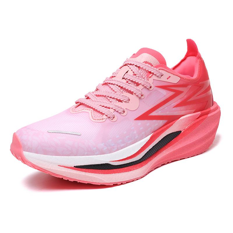 New summer racing shock absorption high elastic running shoes casual sports shoes men and women couple shoes breathable
