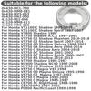 Rear Brake Pads For Honda VT1100 VT800 VT750 VT700 NV400 NV750 VF750 VF700 CB700 CBX750 PC800 C C2 Shadow Magna Rear Brake Shoes