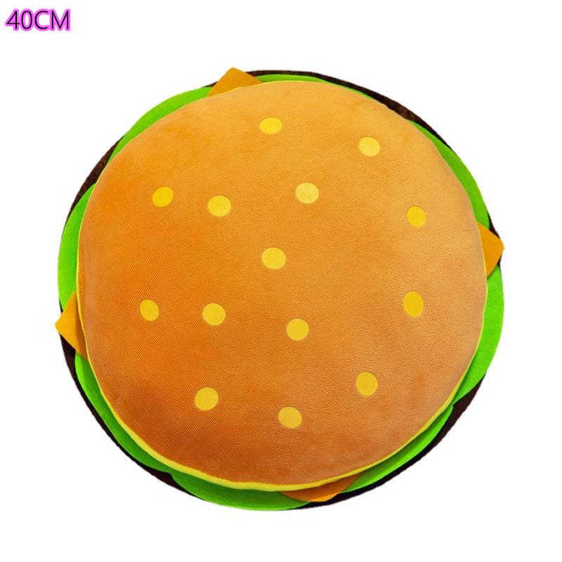 Simulation Hamburger Fries Children Girl Doll Hamburger Fries Plush Toy Pizza Snack Pillow Sofa Ornaments Toy 2026