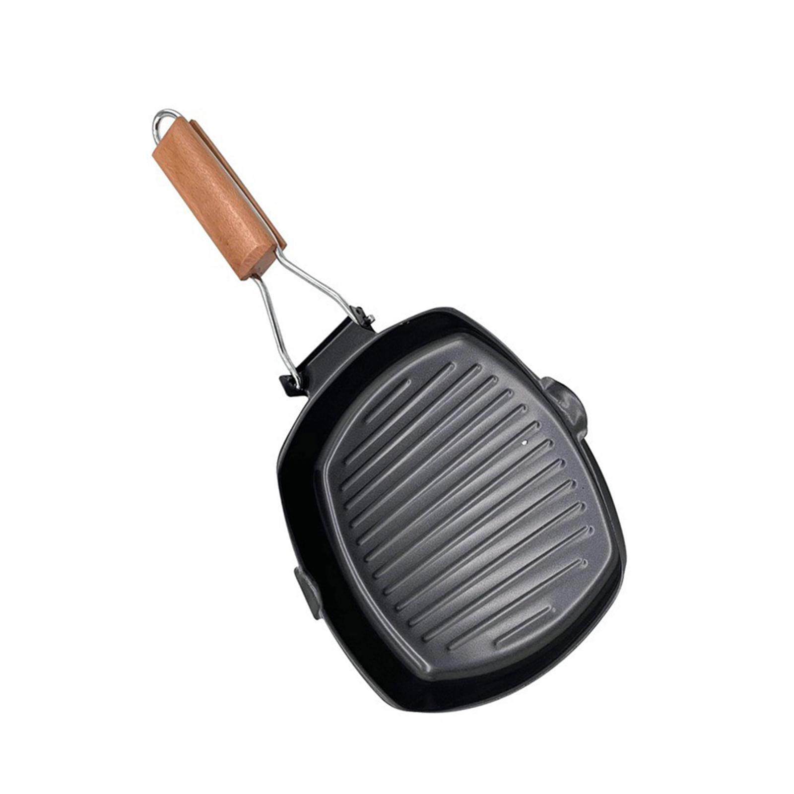 Versatile 9.5Inch Nonstick Cooking Pan Grilling Skillets For Induction And Stovetops With Convenient Storage Design 1