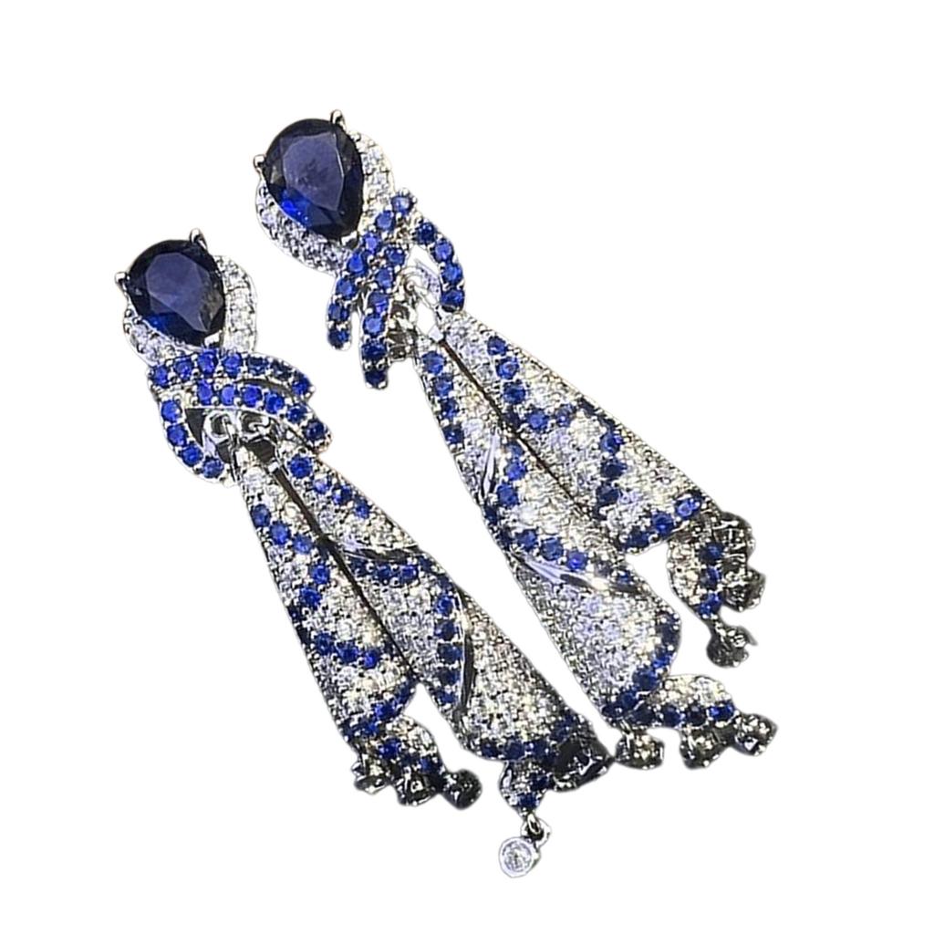 Colorful Ribbon Earrings Women Earrings Pendant Earrings Alloy Texture Perfect for Daily Wear and Various Occasions