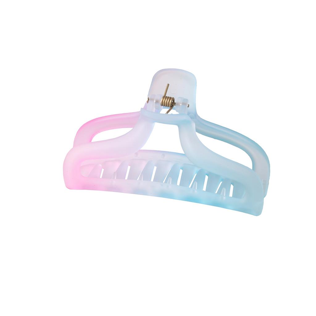 Gradient Color Frosted Large Size Hair Clip with A Lot of Volume Shark Clip Hair Clip Hair Accessories