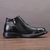 High Top Leather Chelsea Shoes for Men Flat Office Man Casual Boots Social In Promotion Luxury Sale Comfortable 2025 Trend On Pu