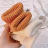 Autumn And Winter Touch Screen Gloves Knitted Jacquard Thick Warm Finger Men And Women Foldable Non-Slip Gloves
