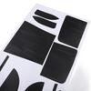 Vinyl Interior Sticker Accessory Black Car Center Console For Honda Accord 7th Molding Replacement High Quality