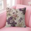 Vintage Floral Art Flower Pillowcase Toon Gift Cushion Cover Bedroom Home Sofa Chair Seat Decor Pillow Case