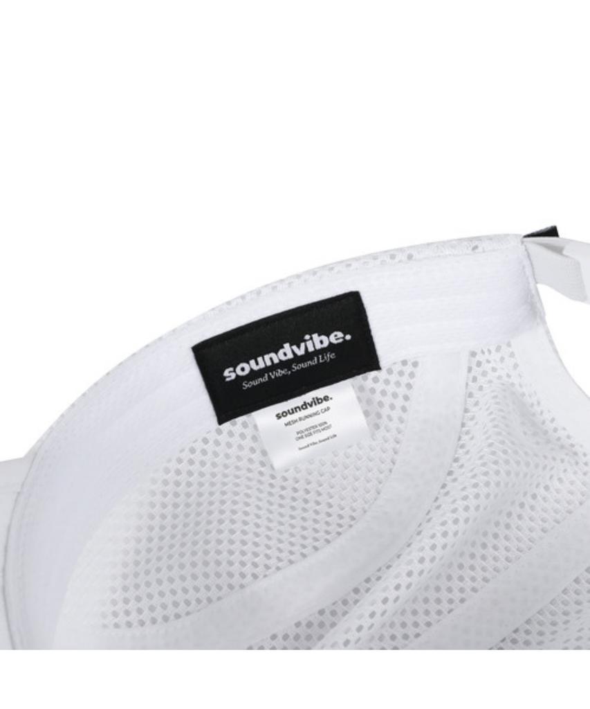 Saundeubaibeu Mesh Running Cap - White