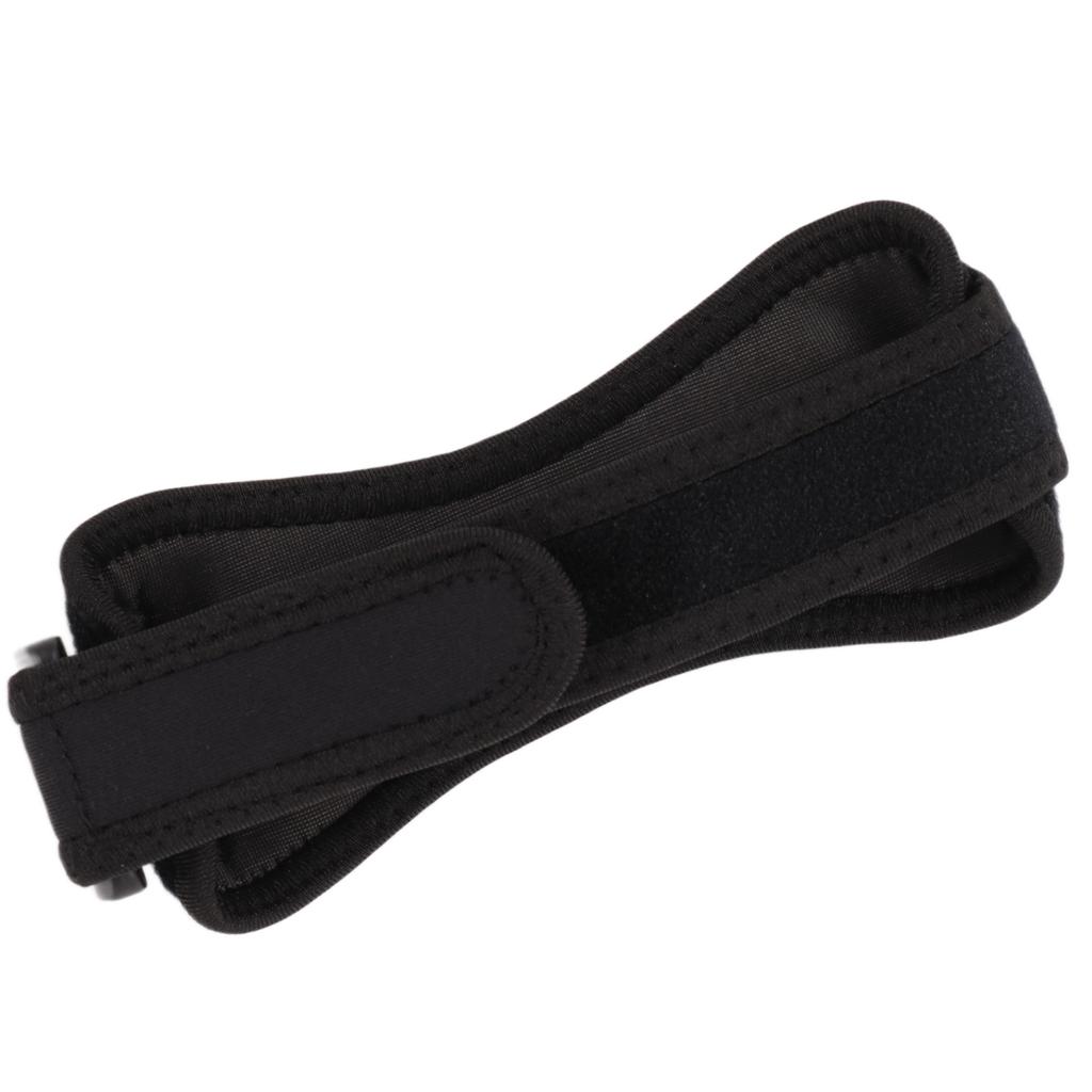 Compression Patella Strap Black Thickened Breathable Adjustable Knee Support Brace Band