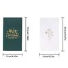 3D Christmas Tree Pop-Up Card Christmas Sparkling Fantasy Greeting Card Christmas Tree Blessing Gift Message Card