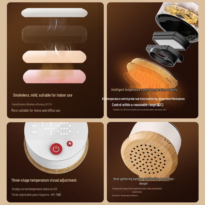 Breo Smart Portable Electronic Moxibustion Device A2 CN plug (adapter included)