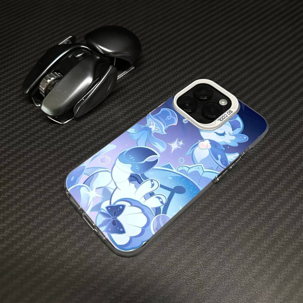 

Чехлы для телефона Genshin Impact Furina для iPhone 17 16e 15 14 13 12 11 Plus Pro Max ProMax Цветные чехлы iPhone 13 pro