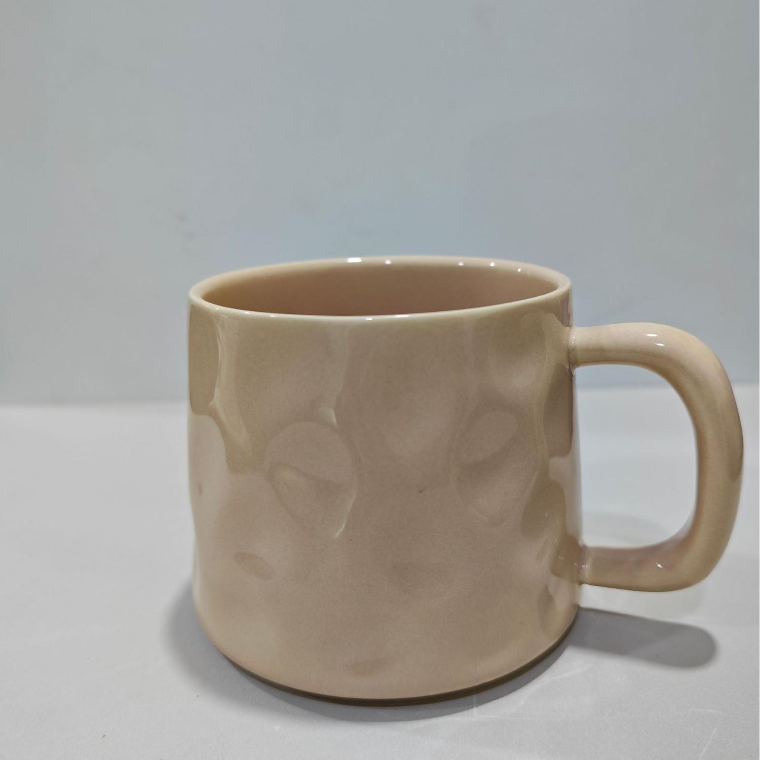 Керамические кружки ручной работы с текстурой камня для пары – Идеально подходят для дома или офиса 400ml