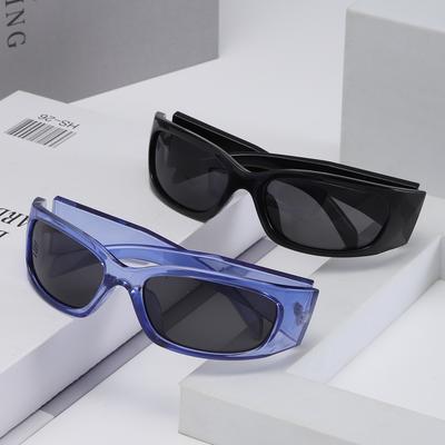 Technischer Punk-Sonnenbrillen für Damen Herren Mode Zukünftiger Sinn Marke Designer Sonnenbrillen Party Dame Mann Brillen UV400