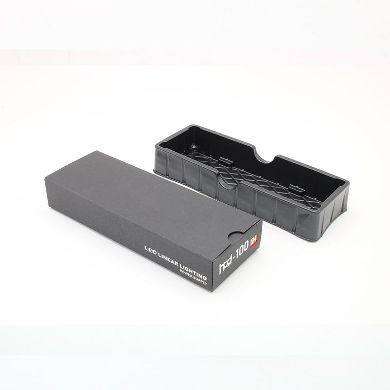 Ultra-thin LED Silent Power Supply, Black Obsidian, 60W-400W, 12V/24V/48V
