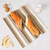 WS Gold Non-stick Wavy Baguette Baking Pan