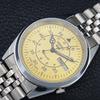 VINTAGE REFURBISHED SEIKO 5 AUTOMATIC JAPAN MENS YELLOW DIAL WATCH a445965-1