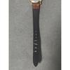 Used Operation OMEGA Omega ladies watch gold dial brown leather belt hand winding