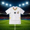 Fans short-sleeved mesh quick-drying football jersey D print Portugal Côte d'Ivoire Morocco