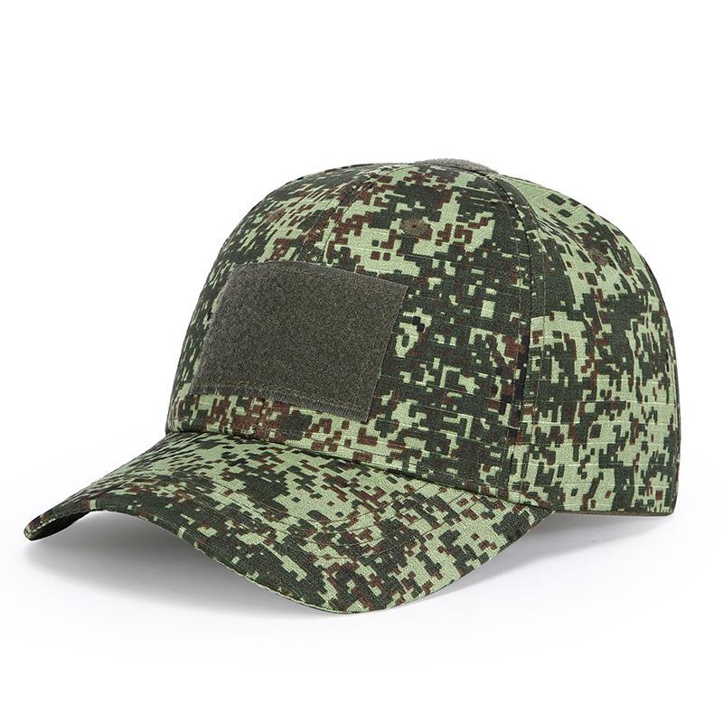 Military Fans Special War Cap Camouflage Velcro Hard Top Outdoor Baseball Cap Men'S And Women'S Sunshade Sports