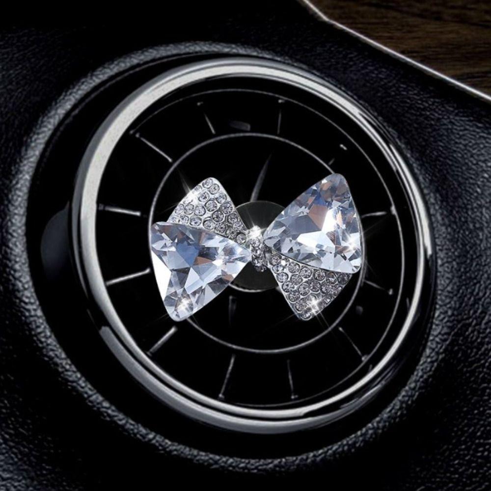 

2 шт. металлические со стразами, автомобильные вентиляционные зажимы, подвески для декора интерьера автомобиля