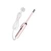 9mm Ceramic Tiny Curling Wand Quick Heats Up Skinny Hair Curling Iron Wand with 2 Heat Settings Auto Shut Off for Short   Hair