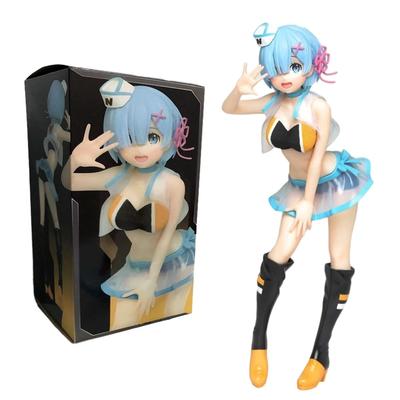 21CM Anime Re:Zero Kara Hajimeru Isekai Seikatsu Memory Snow Rem Precious Figure Original Campaign Girl Ver Figure Toy Gift