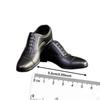 1/6 Doll Shoes Men's Shoes, Decorative, Wearable, Mini, Toy Model Dress up Miniature for 12