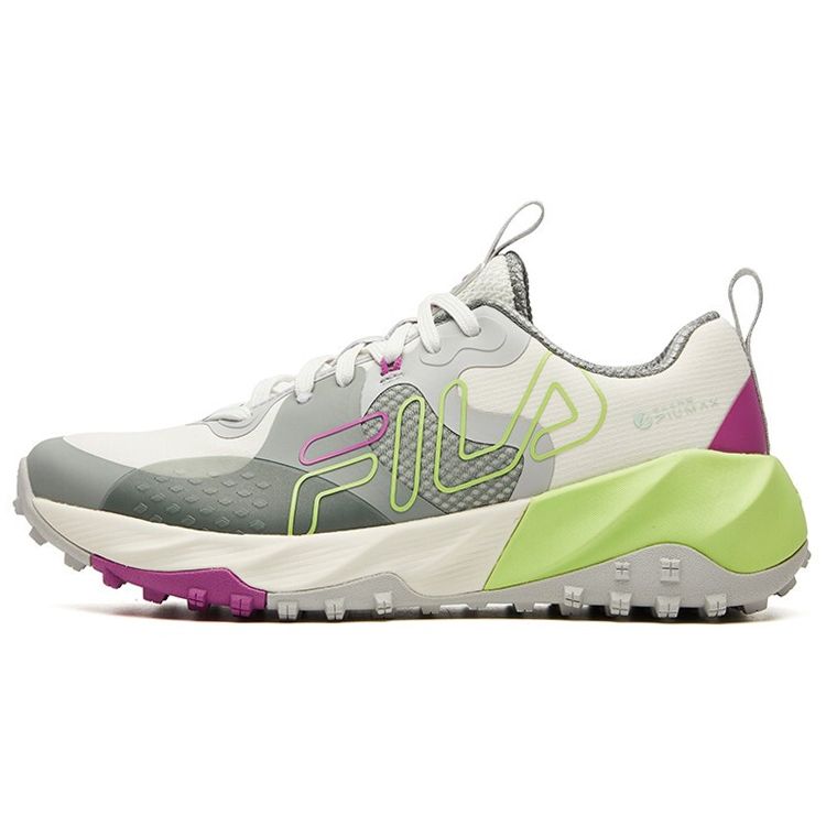 Fila Athletics Comfortable Thick Sole Low Top Casual Running Shoes Women Sneaker Gardenia-White A12W112206FWA