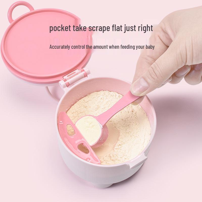 Compact Baby Formula Dispenser, Mini Airtight Milk Powder Compartments - TYmy