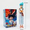 Toys Model 1-6pcs Dragon Ball Z Figures with Box Goku Chi-Chi Bulma Krillin PVC Anime ornament Collectible for Anime Fans Gift