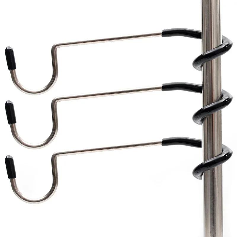Camping Pole Hooks 2Pcs Heavy Duty Adjustable Quick Setup for Outdoor Camping Tent Hiking Storage 2PCS