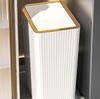 Plastic Trash  With Lid,  Basket, Kitchen With Lid, Trash  With High Appearance,  Household Use