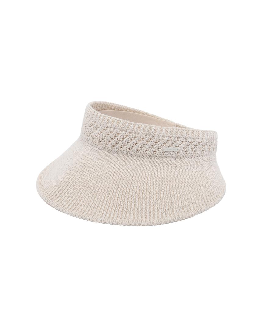 SNOWPEAK APPAREL Women'S Knit Sun Cap (S26Mwfkc68) Light Beige