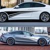 Auto Sticker Car Vinyl Decal Long Side Stripe DIY Car Styling Sticker Cars Tuning Accessories Stylish Auto Cars Decor