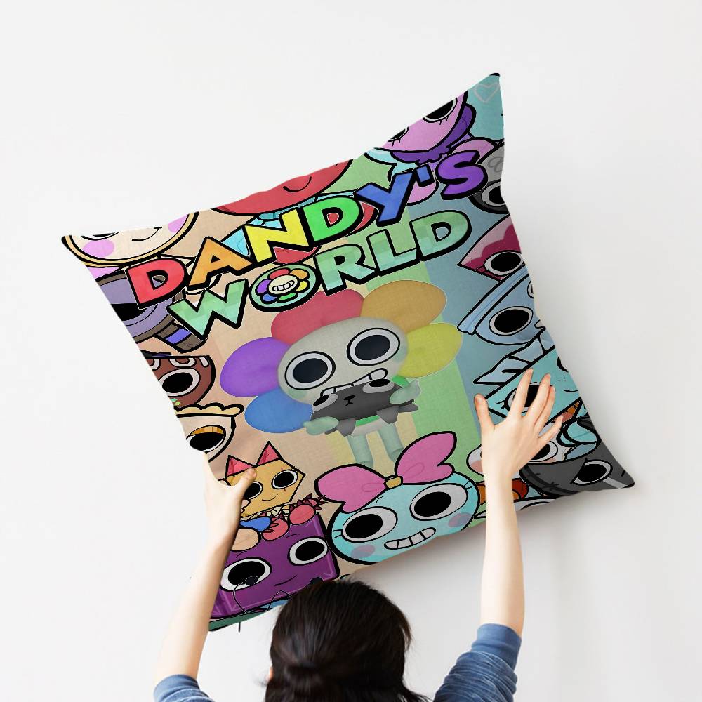D-Dandys WorldS Cartoon Pillow Gifts Home Office Furnishings Bedroom Sofa Car Cushion Cover case 45x45cm