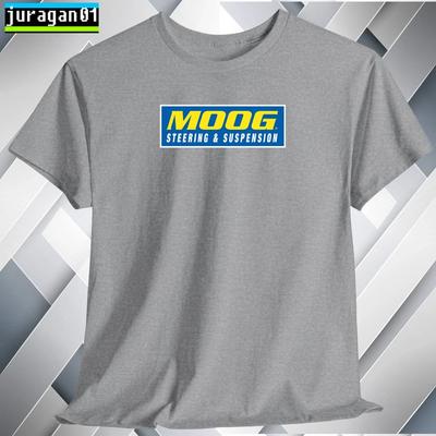 MOOG Parts T-Shirt Logo Schwarz/Grau/Blau/Rot/Weiß S bis 5XL Hergestellt in den USA