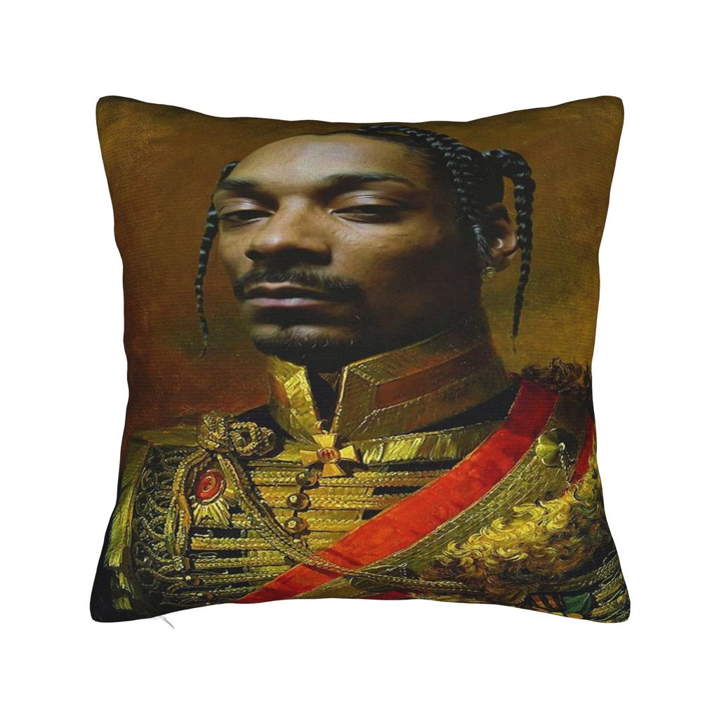 Snoop Doggs Funny Hip Hop Rapper Printing Pillowcase Cushion Cover Pillow Covers New Style Home Decorations Square Multi Size